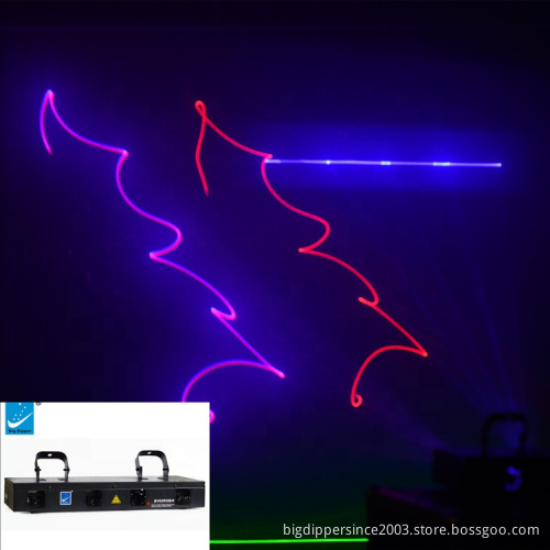own brand Big Dipper Stage Lights,RGBP 4 eyes DJ Light 100 Multi-Patterns 15CH DMX512 Controlled Disco Effect Lights